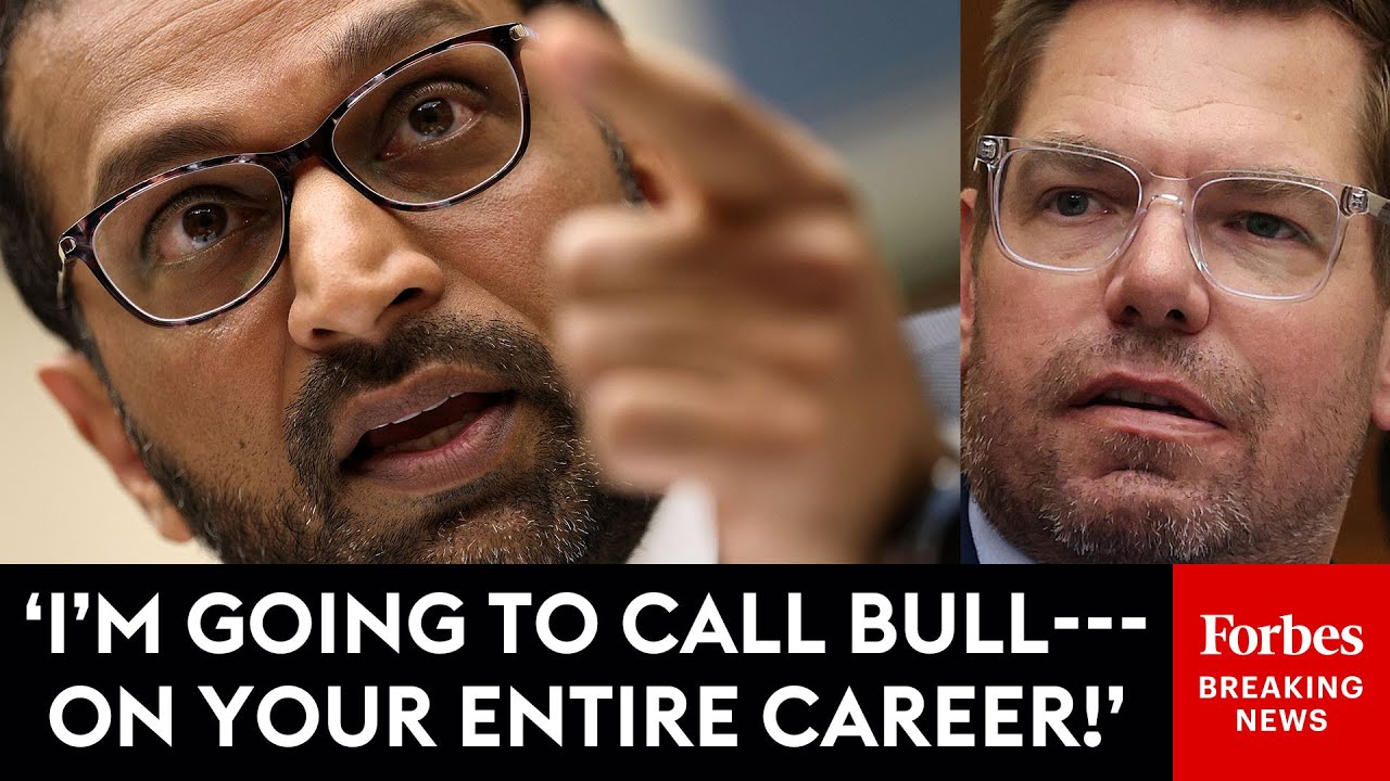 MUST WATCH: All Hell Breaks Loose As Swalwell & Patel Brutally Fight Over Trump-Epstein Questions