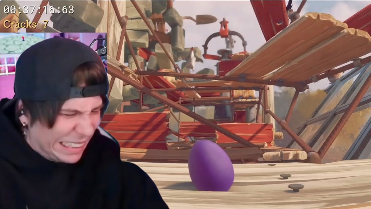 Rubius JUEGA a subir el HUEVO al Cielo 🥚 | Egging On