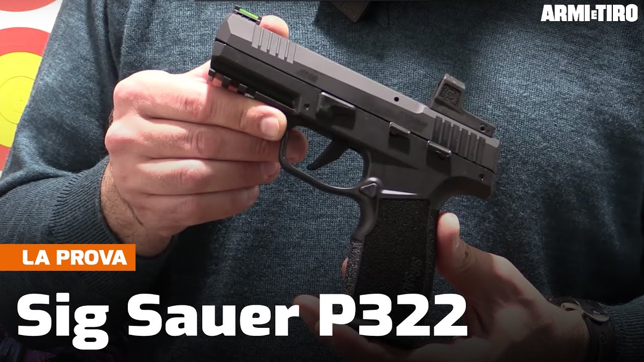 Sig Sauer P322 calibro .22 lr: una plinker di gran lusso - La prova