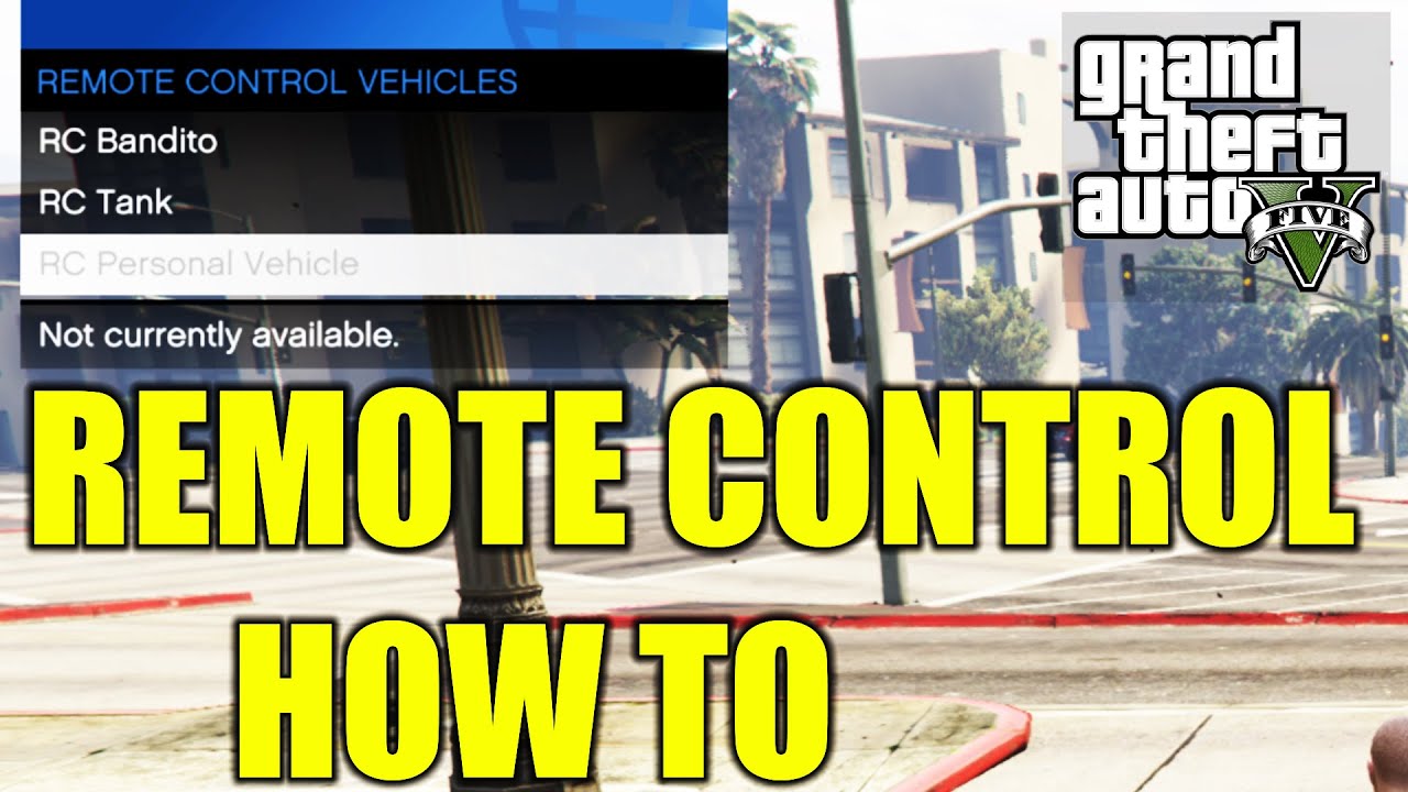 GTA 5 Online RC Personal Vehicle Currently Unavailable How To Guide