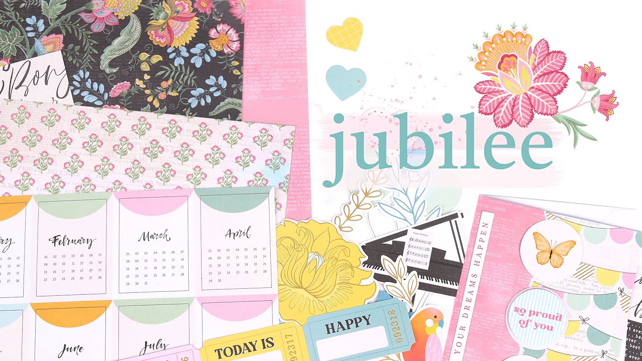 Say Hello to JUBILEE | Rosie’s Studio New Collection Full of Colour & Joy 🌸 #papercraft