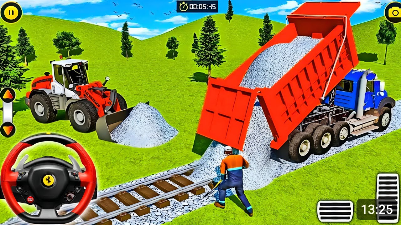 City Construction JCB Excavator 3D - Heavy Crane Driving Simulator - Android Gameplay