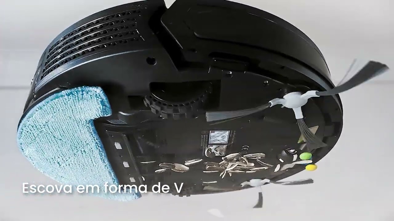 Liectroux XR500 Pro Robô Aspirador LDS, Aspiração e Passagem de Pano 2 em 1, Envio do Brasil