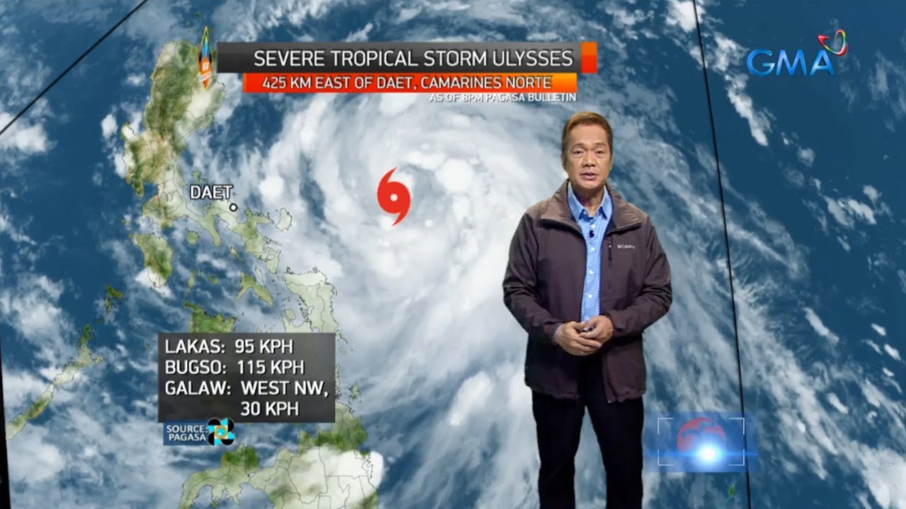 Saksi: Bagyong Ulysses, isa nang severe tropical storm