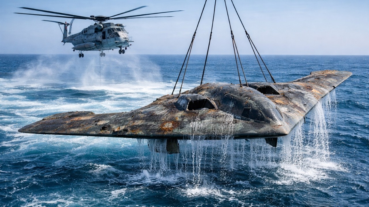 Restoring a Forgotten B 2 Spirit Beneath the deep Sea After 40 Years