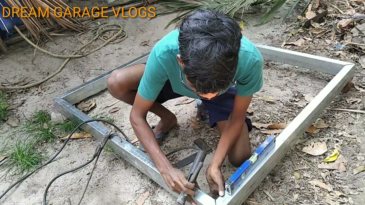 How to make watertank stand/welding work