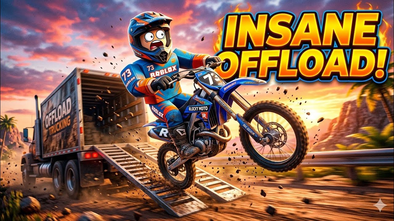 I Tried Dirt Bike Offloading in Roblox… #roblox #robloxgameplay #dirtbike #offroading #games 