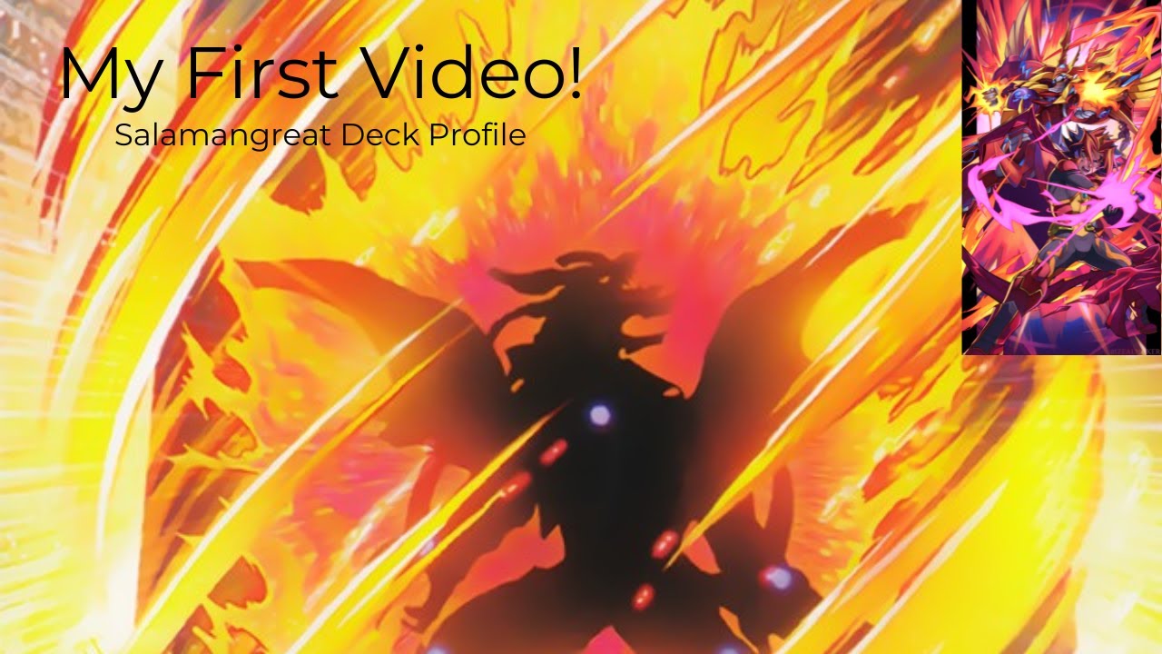 My First Video for Yugitube! Salamangreat Deck Profile!