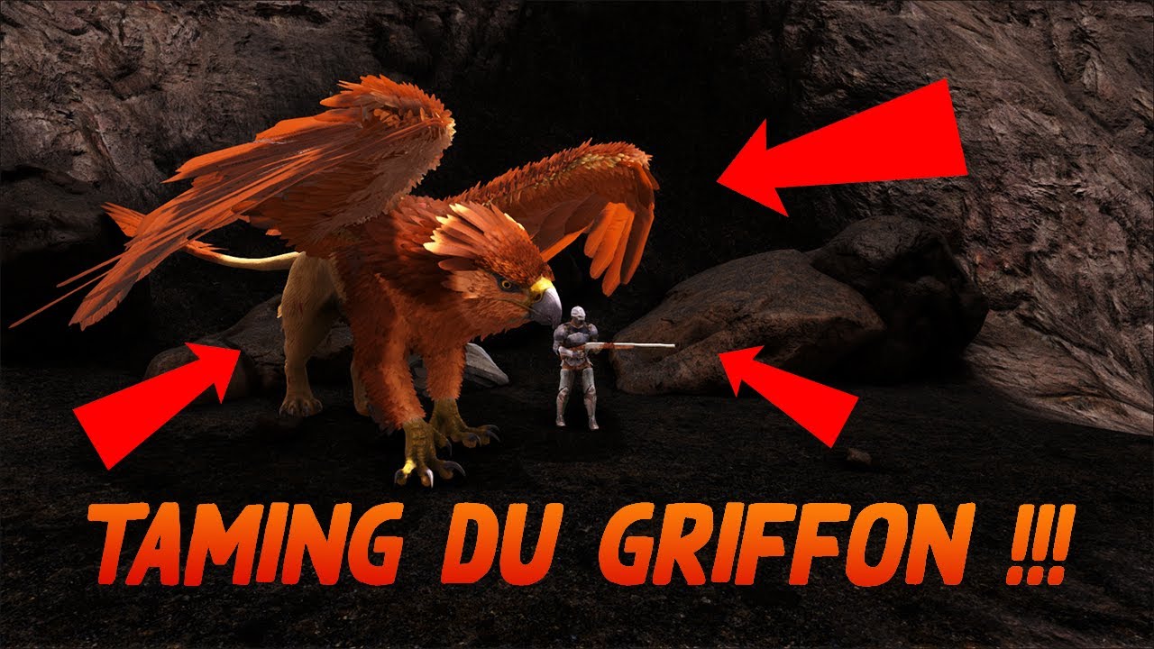 (ARK)(TUTO) TAMING GRIFFON !!!! FACILE !!!!
