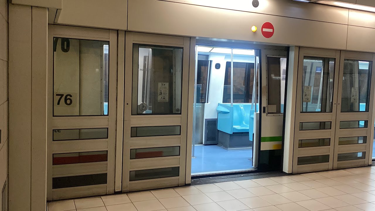 (MÉTRO/BUS) Ligne 2 Trajet Rame HP 76 + Trajet BUS Ligne 34, C9 Et 18