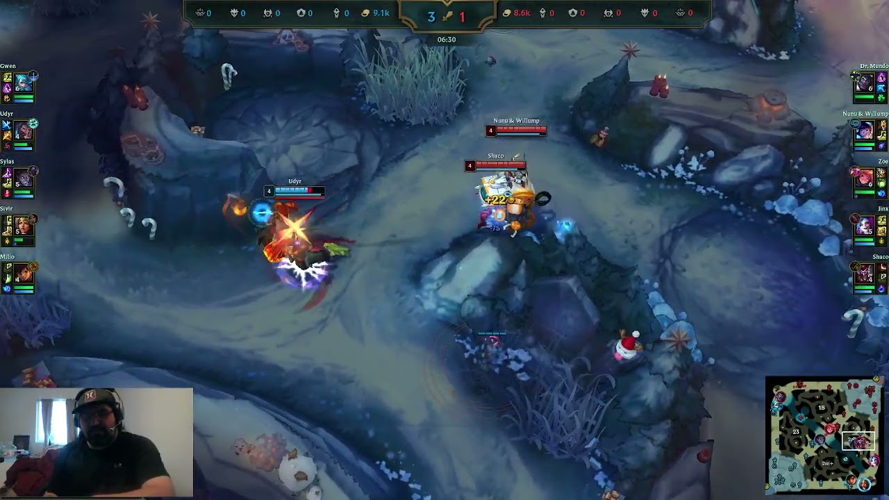 LoL. Premade vs Premade  As an extra  The One  Their AD fed