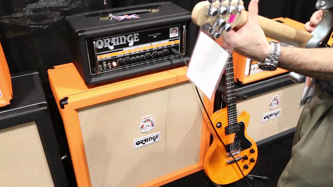 Summer NAMM 2014 Orange Dual Dark 100