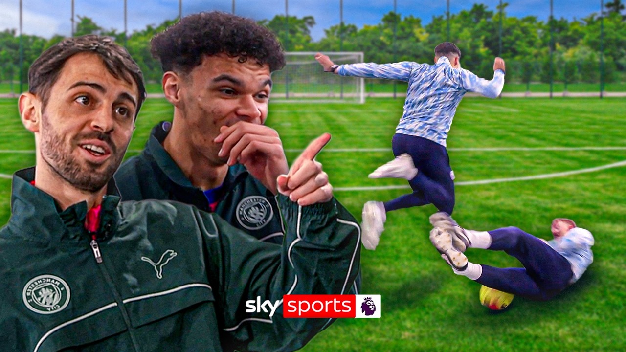 Bernardo Silva & Nico O'Reilly judge Smithy VS Joe shooting challenge! | Man City Playstyle Special