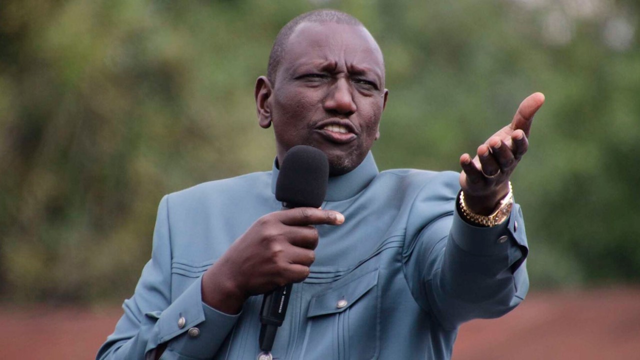 LIVE: Ruto in Kanduyi Airstrip, Bungoma