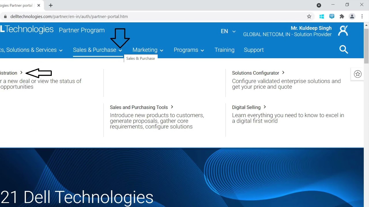 Dell Deal Registration Process Step by Step guidance for Channel Partners. Tutorial