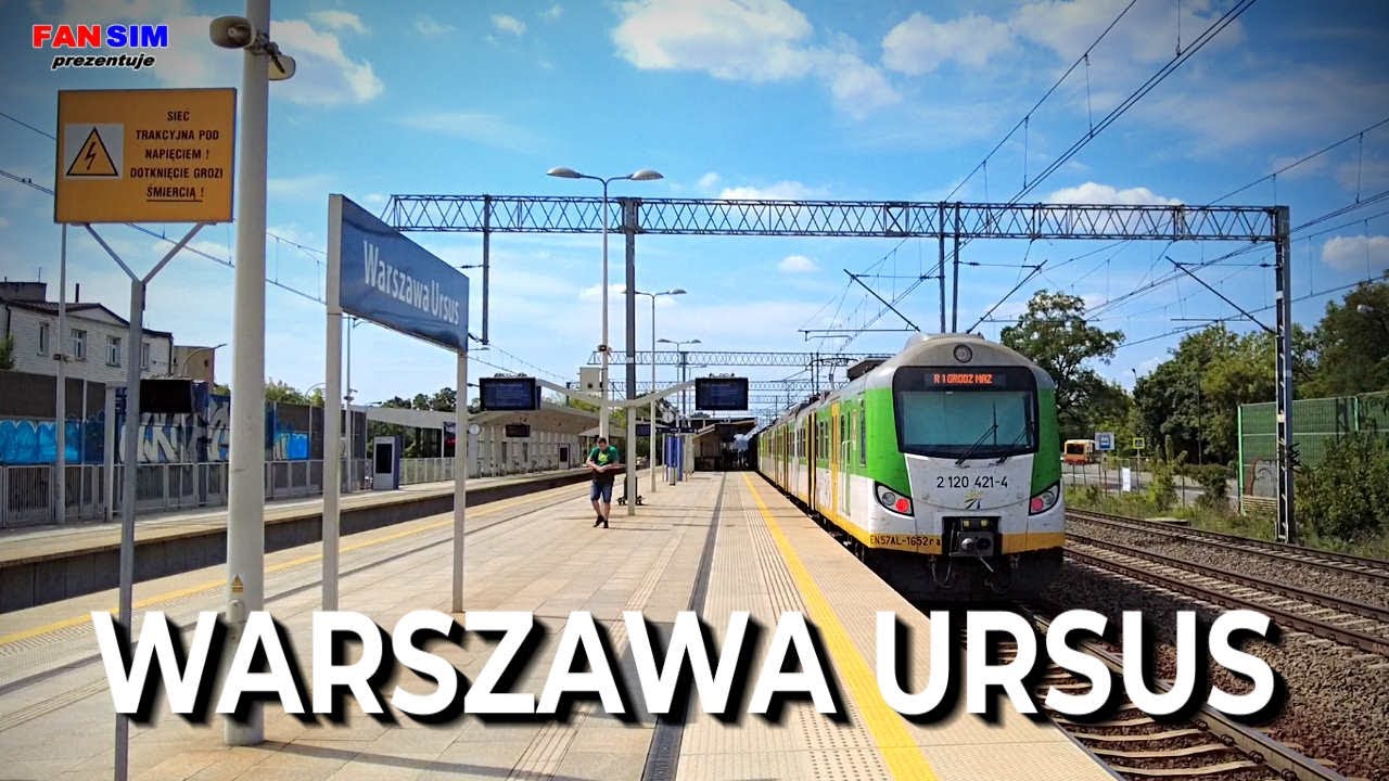 WARSZAWA URSUS - STACJA PKP #5 🚂 Polskie Dworce Kolejowe