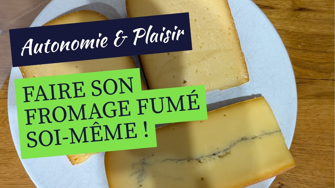 Commen faire du Fromage fumé soi-même 🧀🔥 | Méthode Ultra Simple & Goût Exceptionnel.