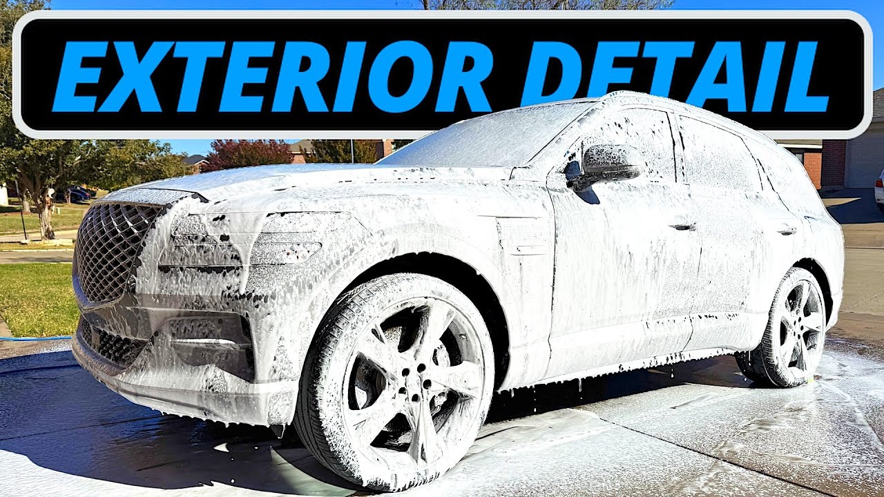 DIRTY to BRAND NEW - Genesis GV80 Exterior DEEP Wash Car Cleaning