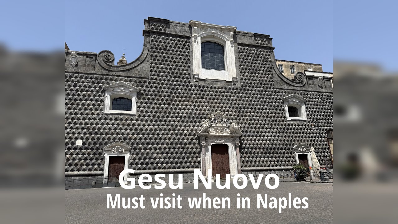 Full virtual tour of the interior of Gesù Nuovo Church | Naples | Italy | 25 July 2025