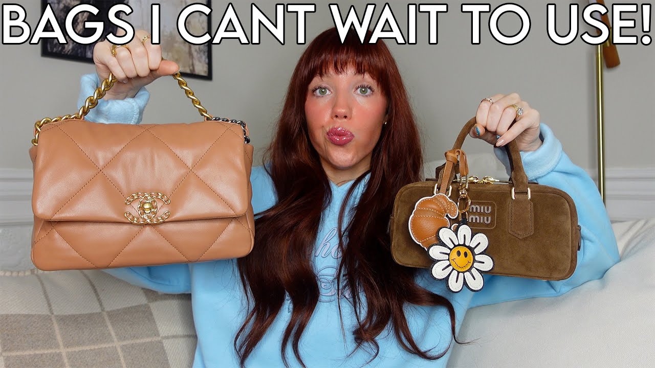 BAGS I CANT WAIT TO USE FOR FALL 2025! | Kenzie Scarlett