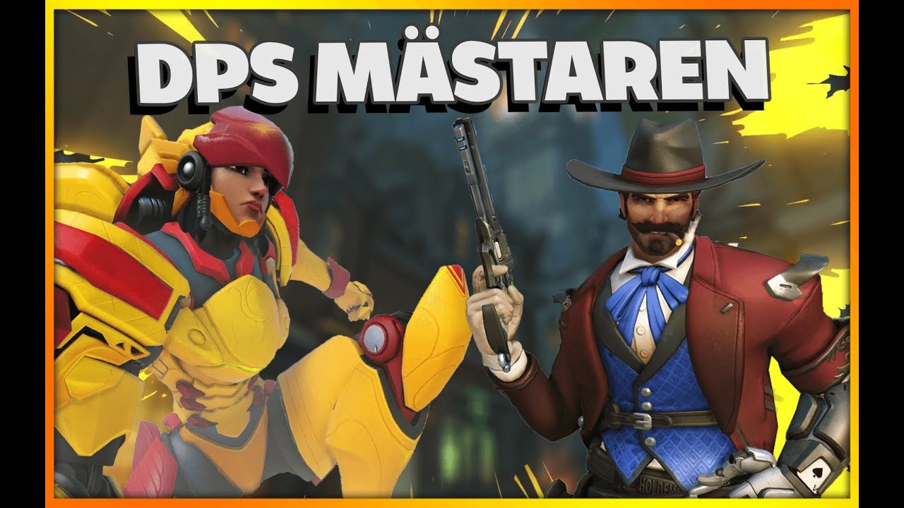 DPS Mästaren - Mccree På Kingsrow Master Rank Overwatch på Svenska Gameplay