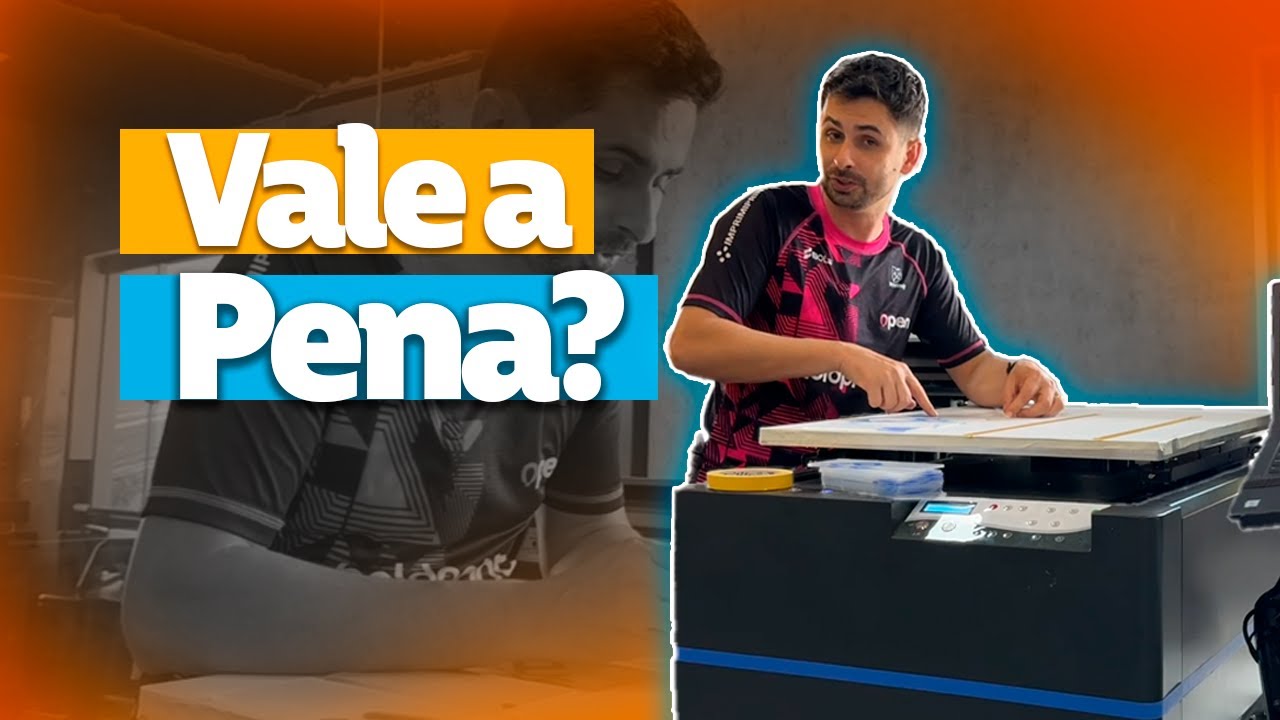 PLOTTER 90x60 UV FLATBED | VALE A PENA?