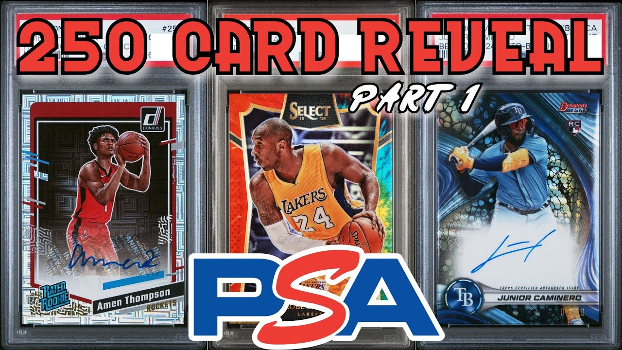 🔥250 CARD PSA REVEAL🔥 Part 1/2