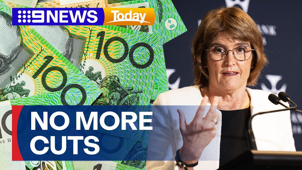 Reserve Bank Governor warns interest rate rise could take place in 2026 | 9 News Australia