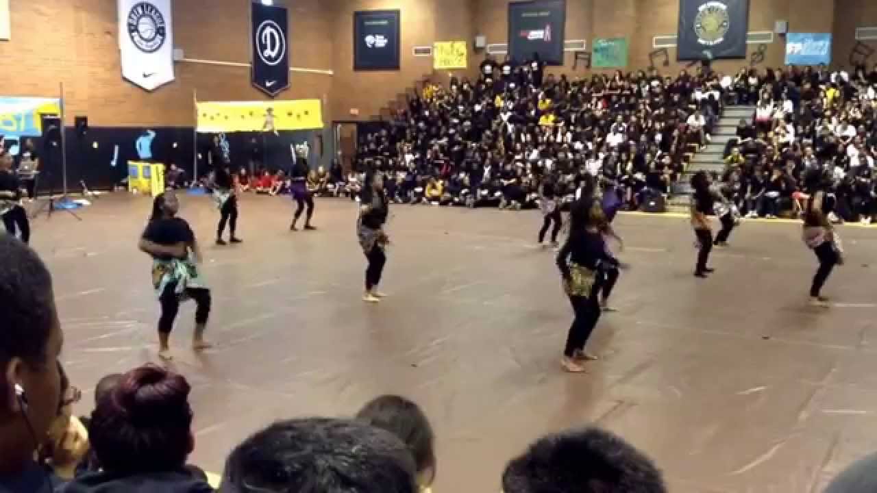King Drew Magnet High School Multicultural Assembly 2014: Nigerian Dance