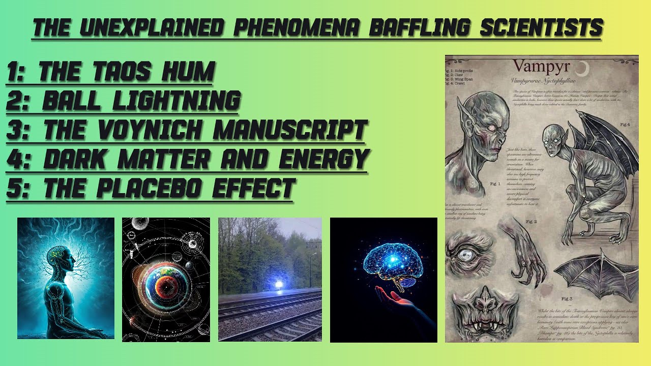 The Unexplained Phenomena Baffling Scientists #UnsolvedMysteries #ScientificMysteries