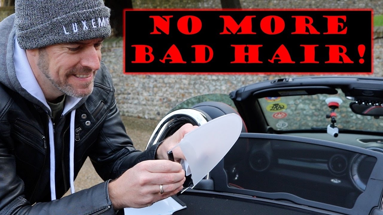No more BAD HAIR in my Mini Roadster !