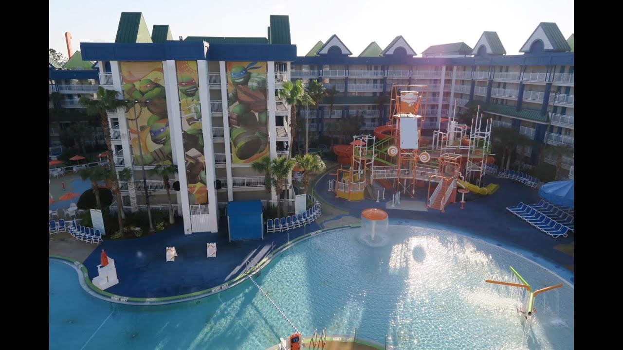 Прибытие в отель Nickelodeon Suites Resort (Nick Hotel) в Орландо, Флорида, и краткая экскурсия!