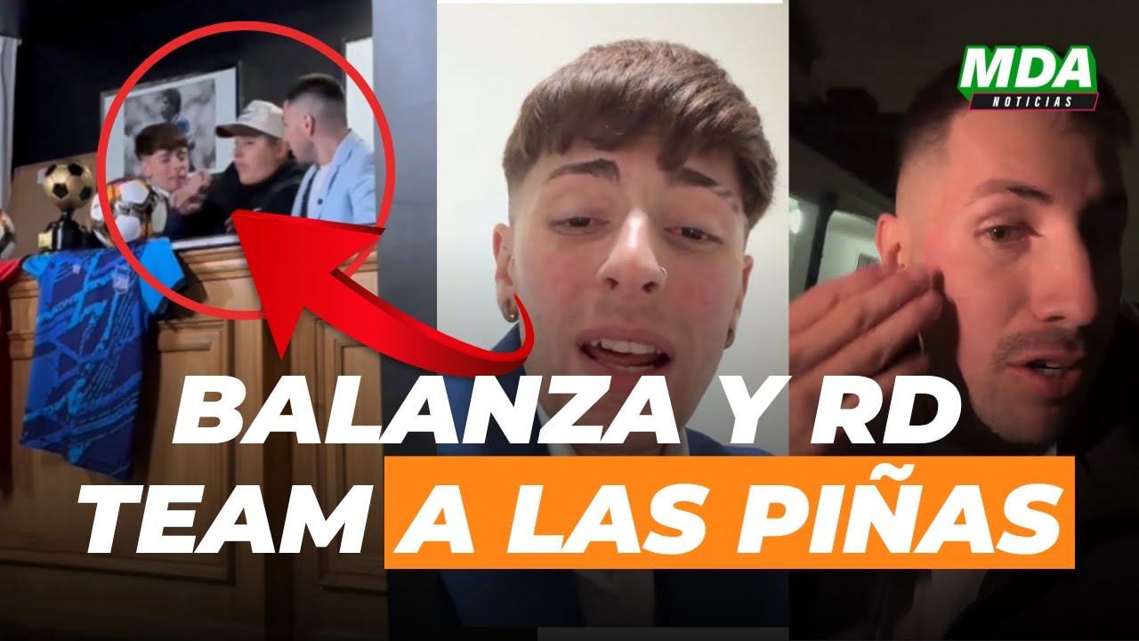 BALANZA y RD TEAM a las PIÑAS tras decir que SU NOVIA es una “TURRITA”