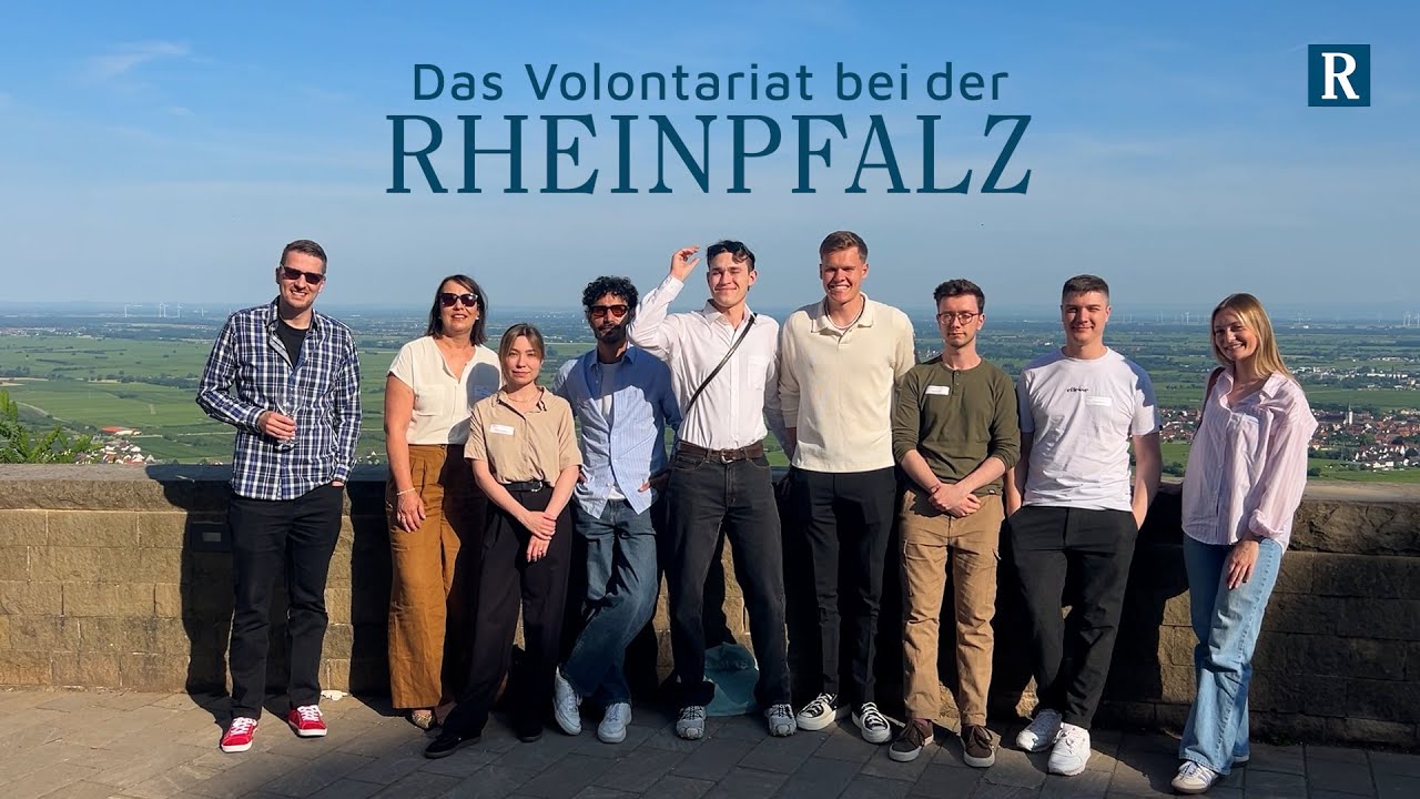 Abwechslungsreich, regional und multimedial - Das Volontariat bei der RHEINPFALZ