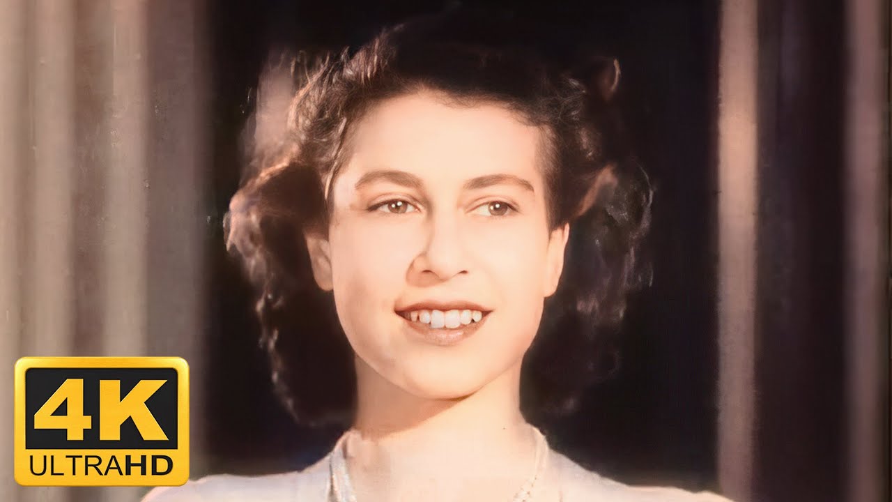 Daily Life of Queen Elizabeth II (1960 Documentary)(Colourised & Upscaled)(4K 60FPS)