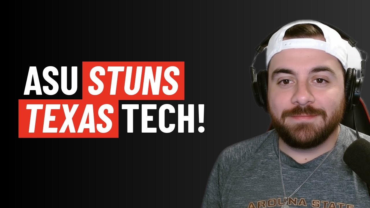 Arizona State Sun Devils STUN #7 Texas Tech for SIGNATURE 2025 win! Path to a Big 12 Championship?