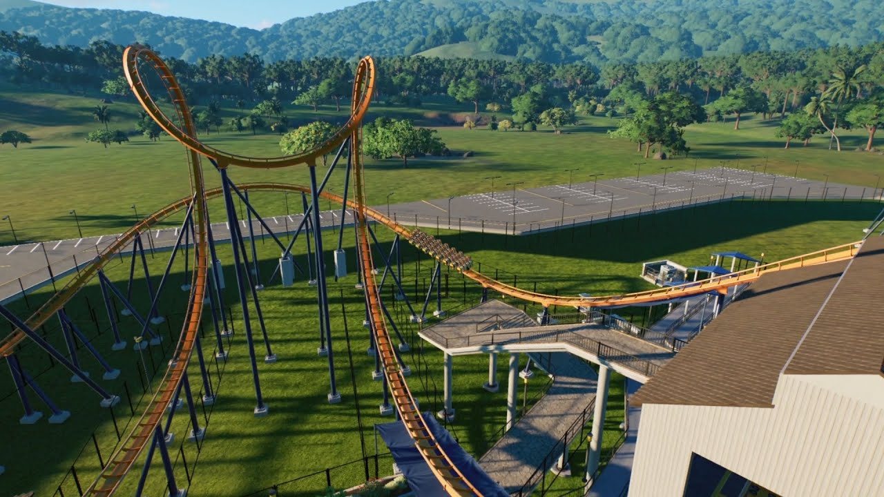 Dominator Kings Dominion Offride Planet Coaster 2 (made by Manni85)