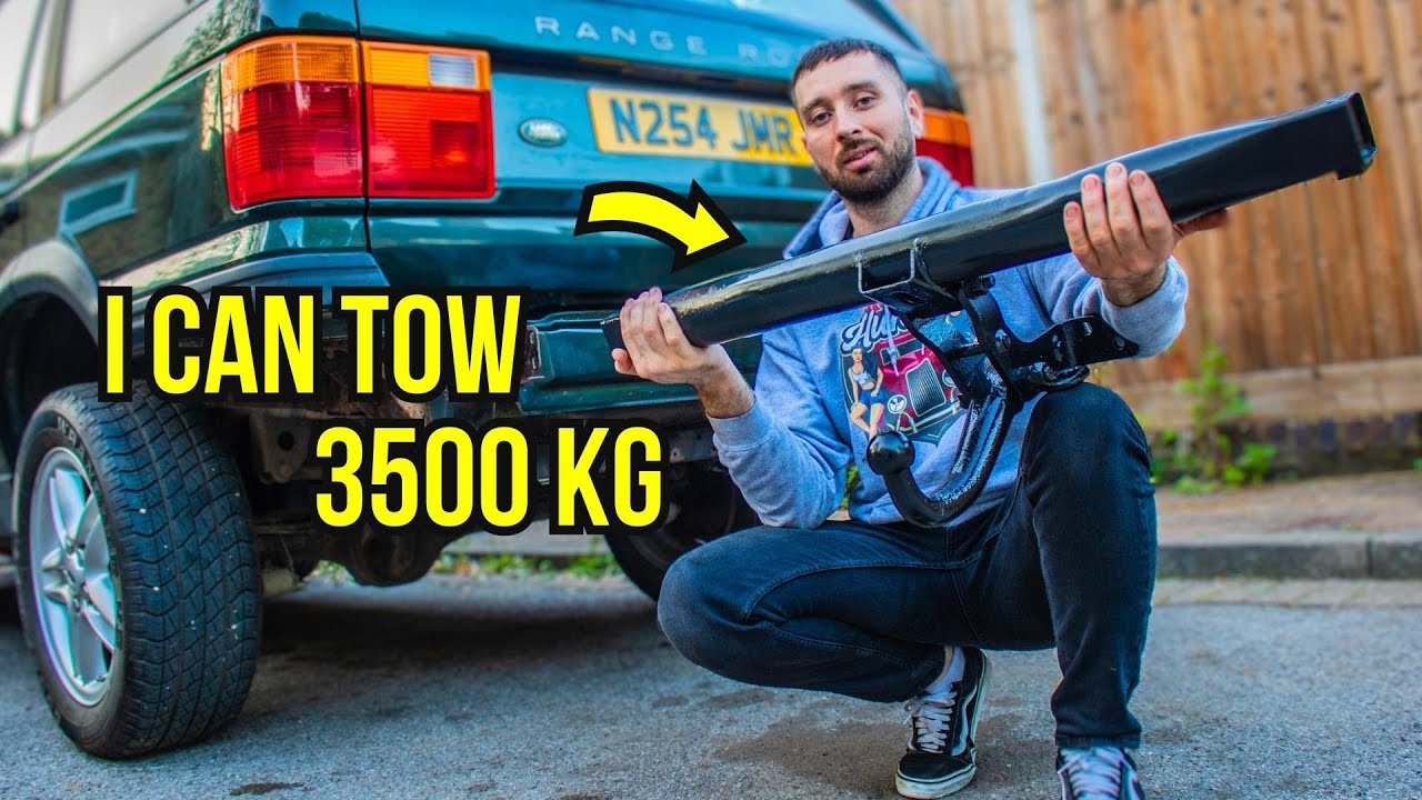 RANGE ROVER P38 FULL TOWING BAR INSTALL