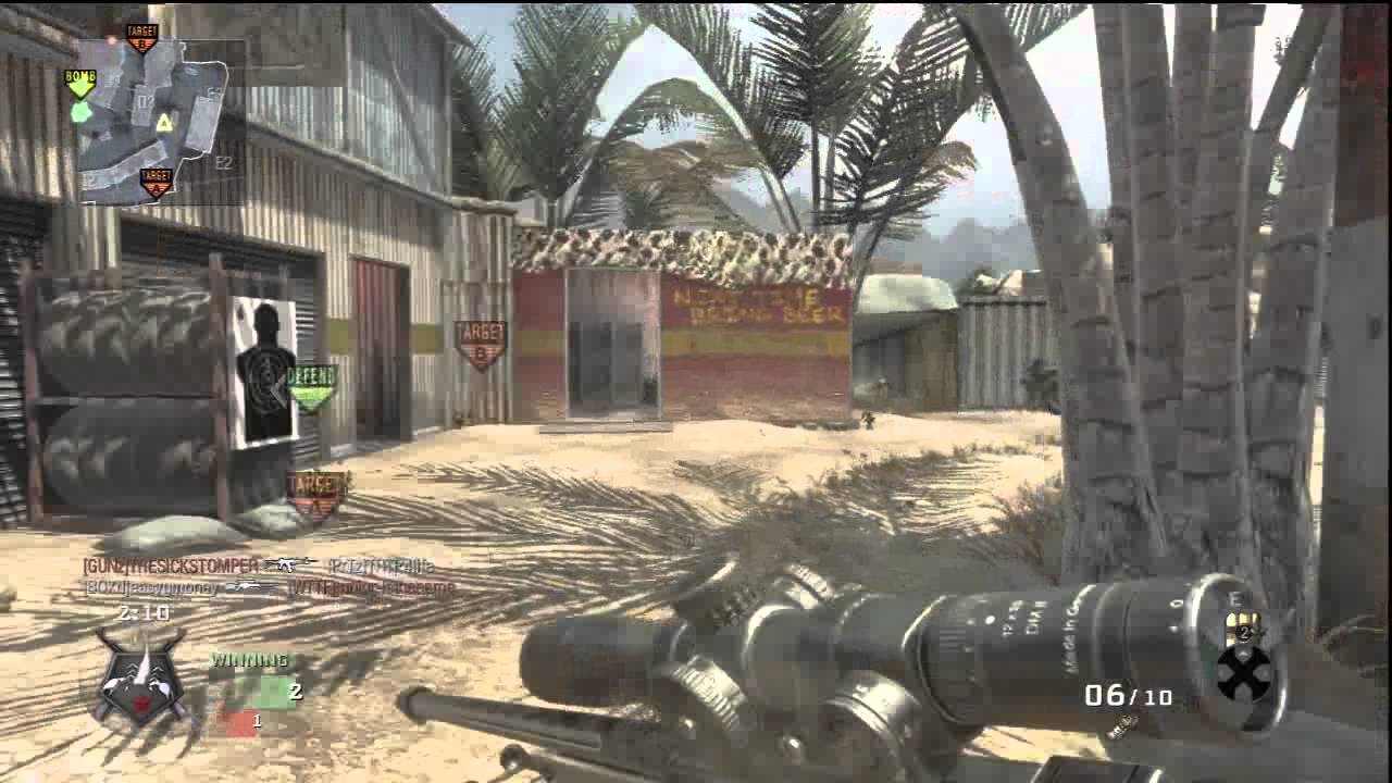 Rushing With Sniper!