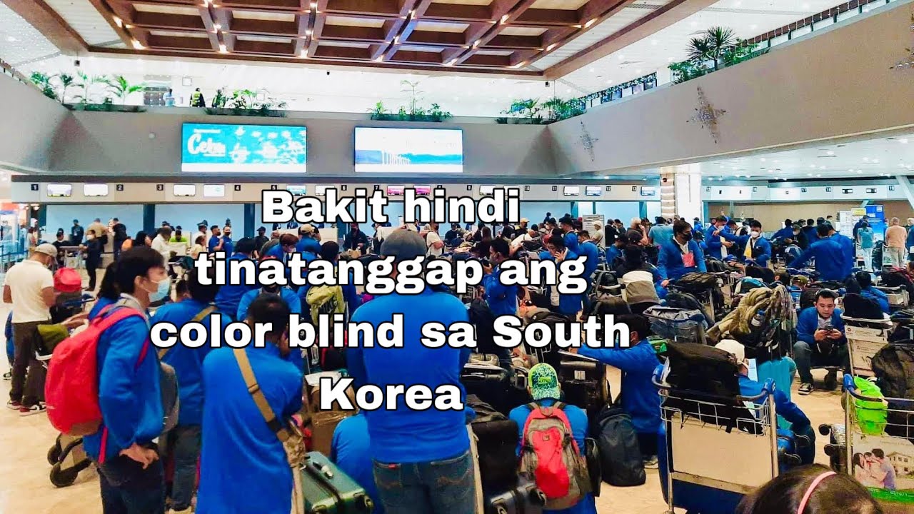 Bakit hindi tinatanggap ang color blind sa South Korea