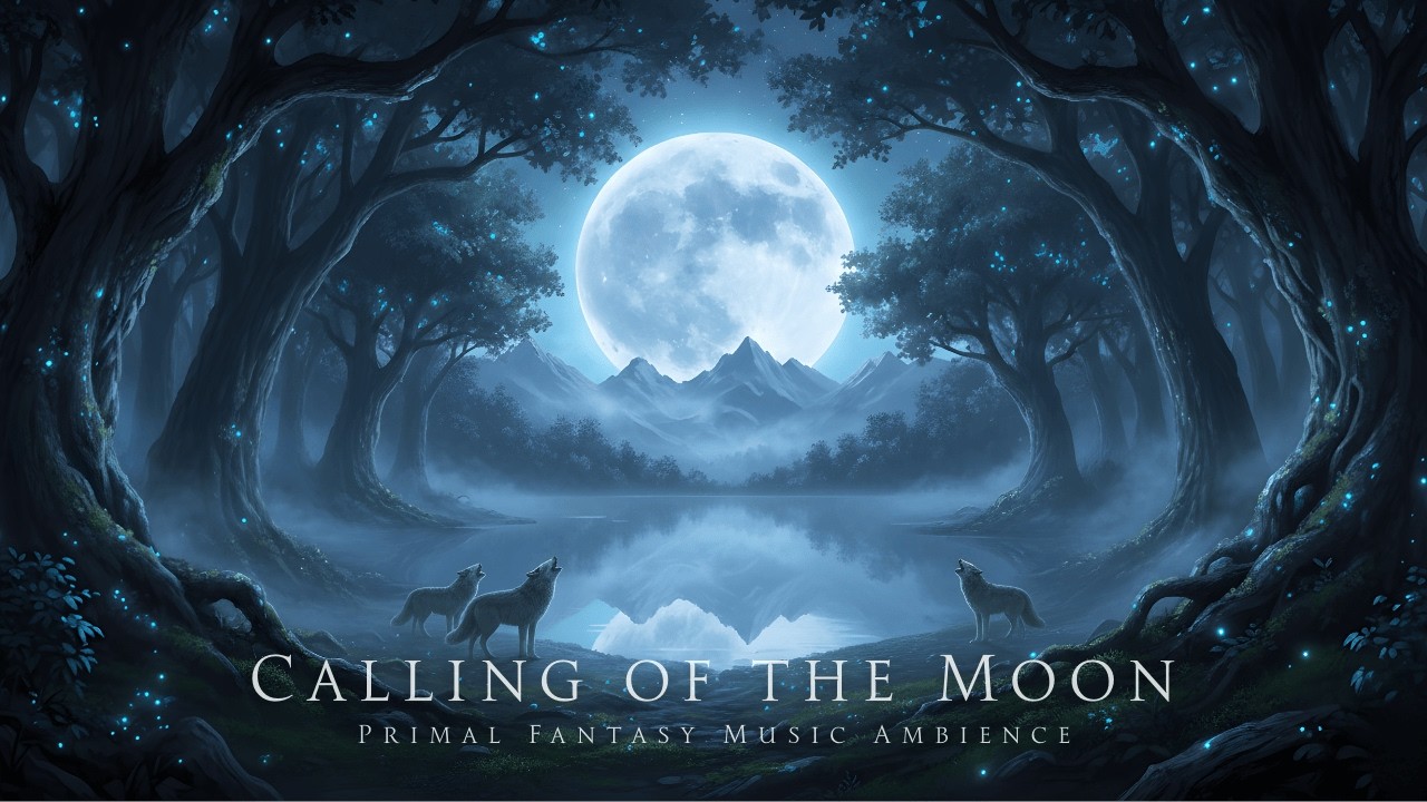 Calling of the Moon - Werewolf Full Moon Primal Fantasy Forest Ambience