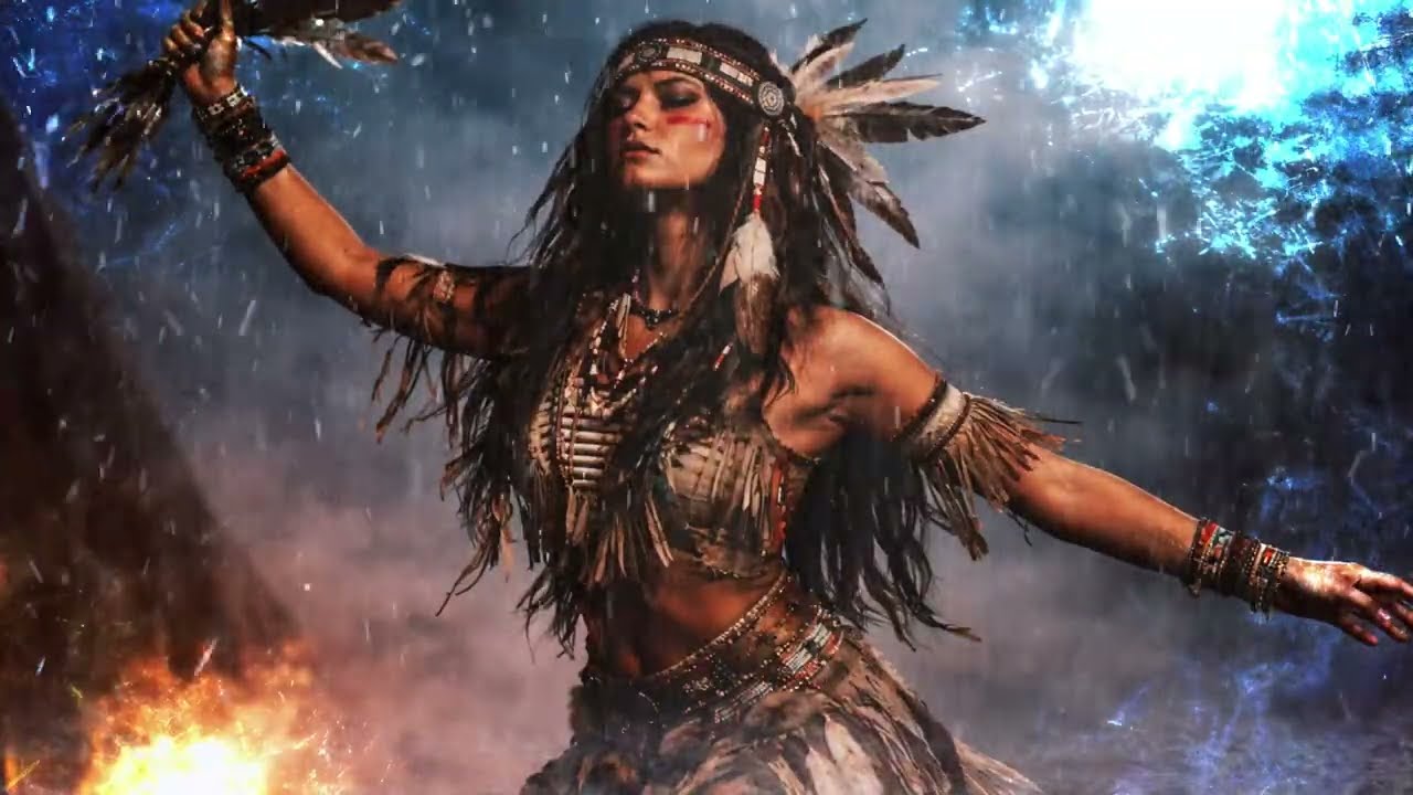 Native Powwow, Navajo & Andean Drums