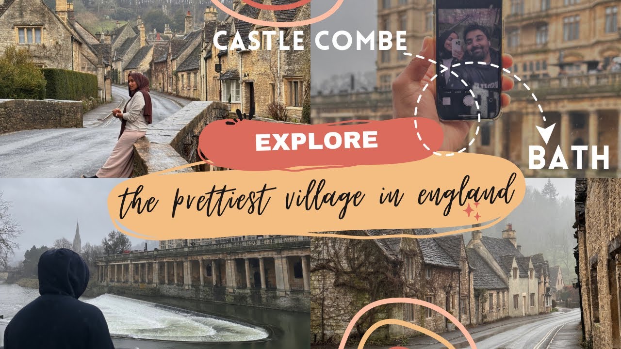 Exploring Castle Combe | City of Bath | Vlog 5 | UK Malayalam Vlog