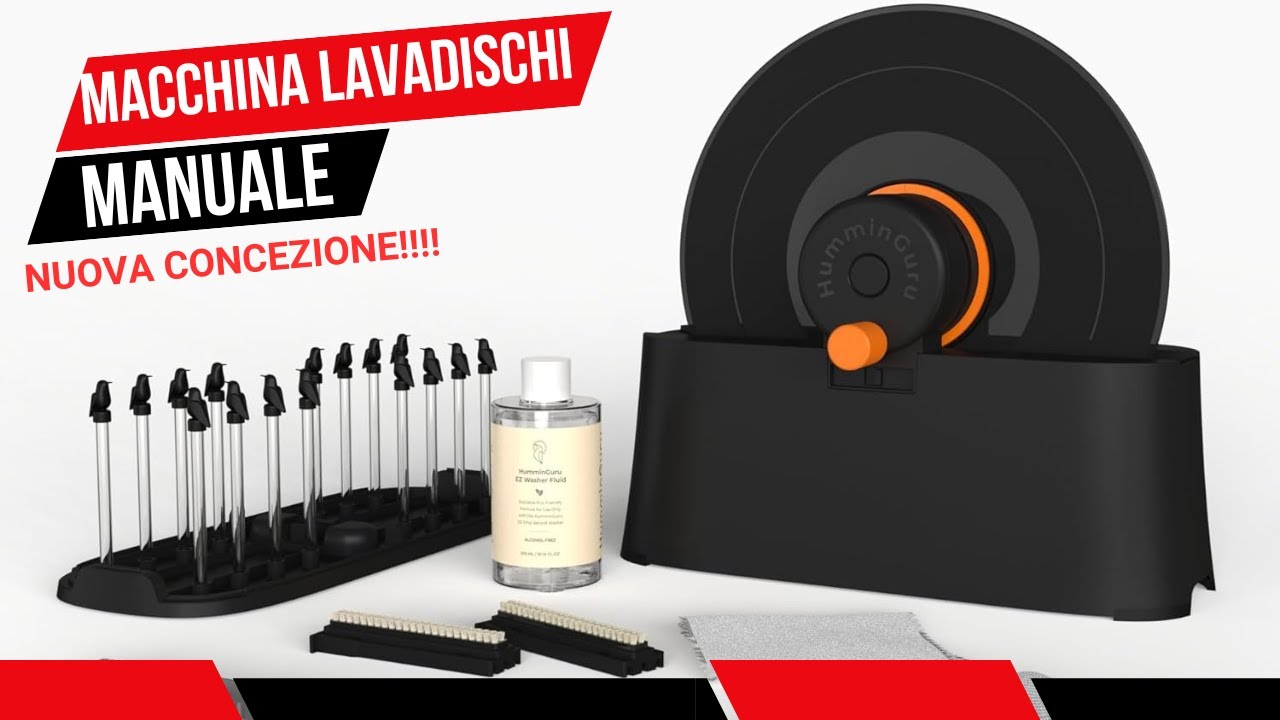 Macchina Lavadischi Manuale, nuova concezione innovativa con EZ By HumminGuru