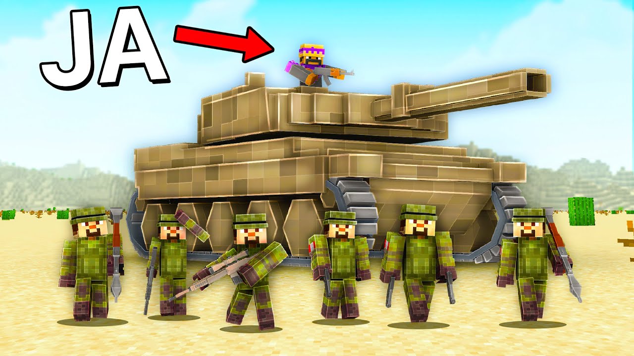 Stworzyłem wojsko w Minecraft..