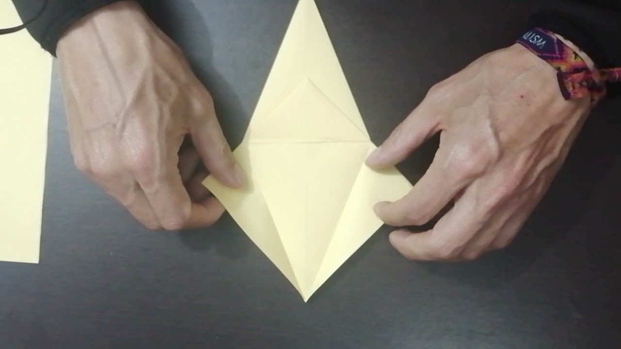 Trompo en Origami ¦ Profesor Ricardo Mendivelso Geometria CODRE parte 1