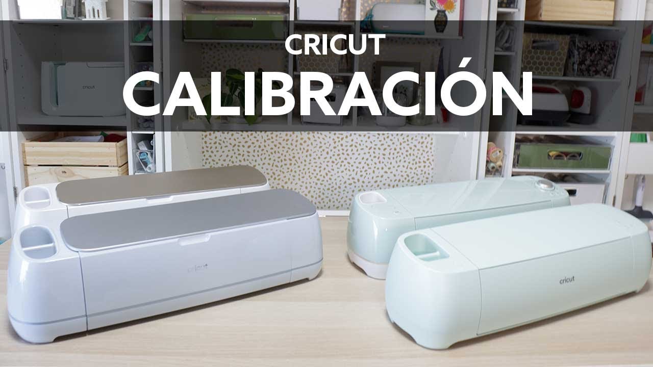 Cricut - Calibración (Imprimir luego Cortar + Cuchilla Rotatoria + Cuchilla Navaja)