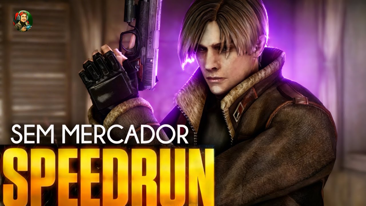 RESIDENT EVIL 4 SPEEDRUN SEM MERCADOR PS4 #gameplay #AOVIVO