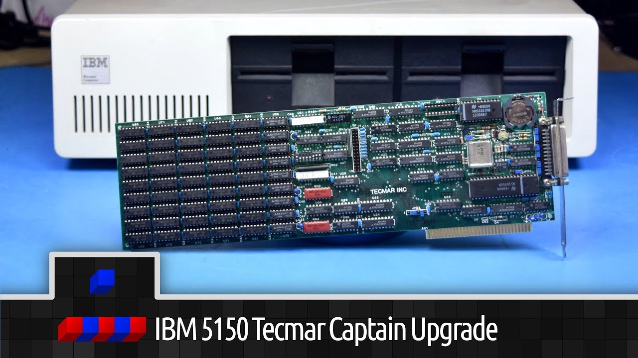 IBM 5150 Tecmar Captain RAM Card Upgrade