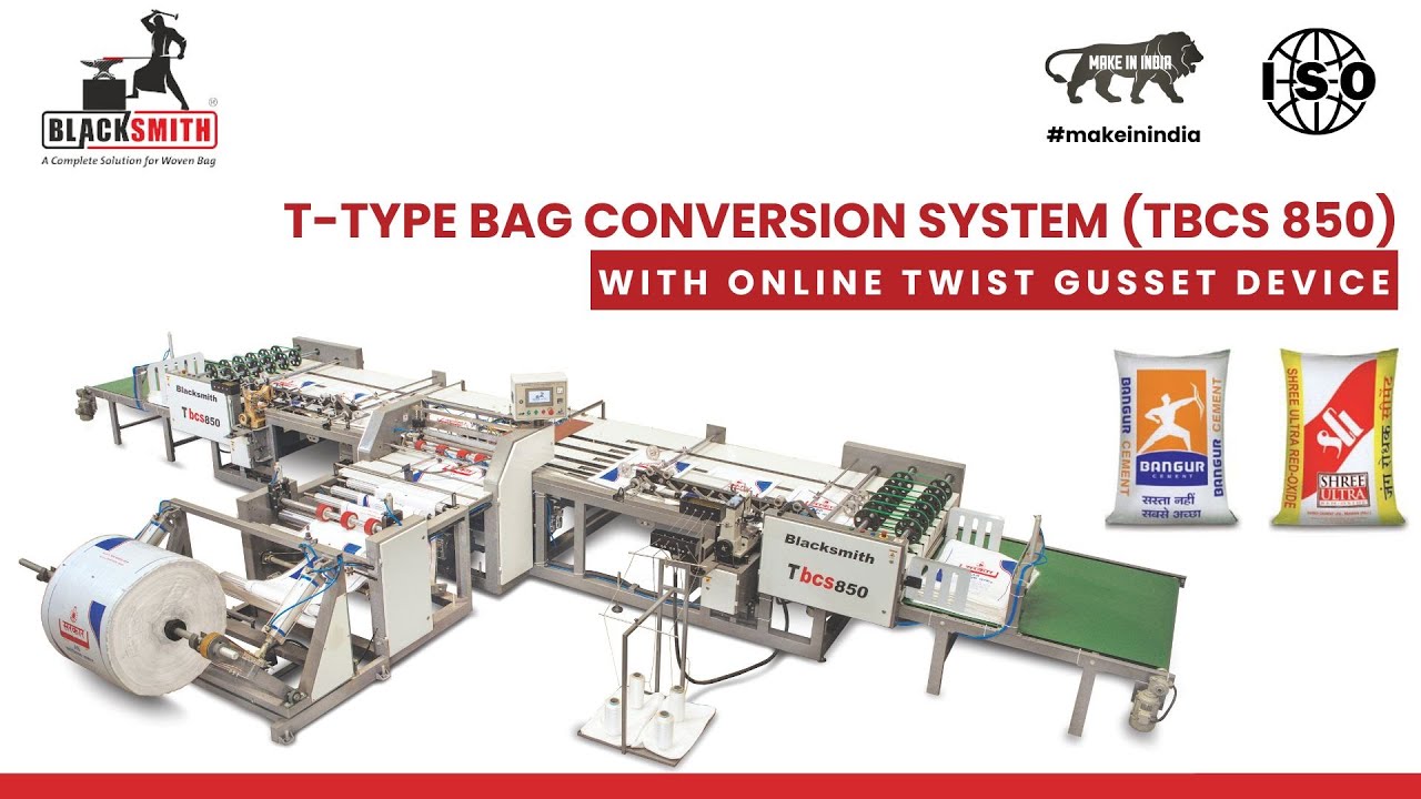 High Speed T-type BCS Machine (TBCS 850) | Woven Fabric Cutting and Double Station Stitching Machine